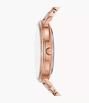 Michael Kors MK4594 Pyper Three Hand Rose Gold Tone Alloy  Women's Watch